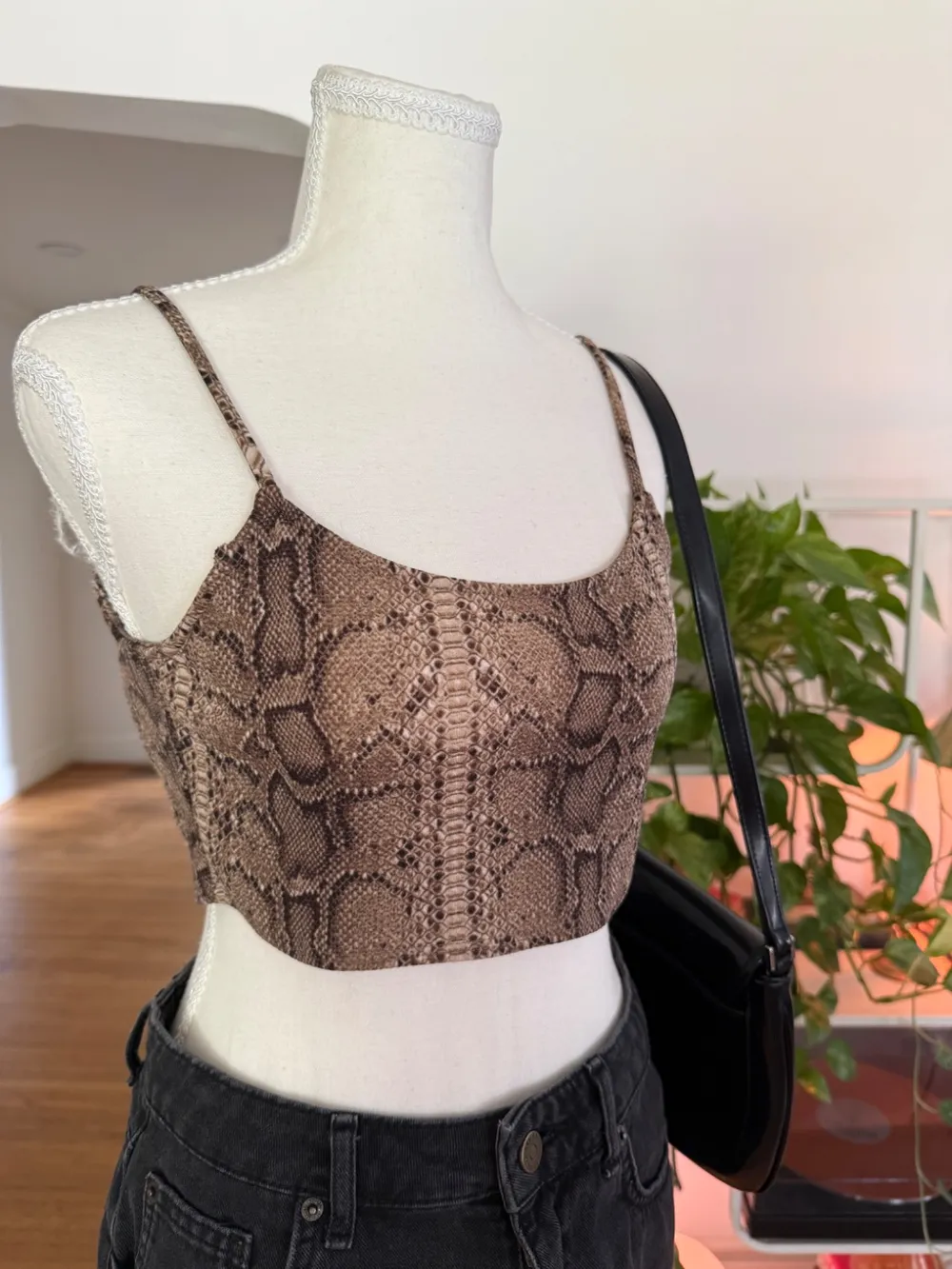 Y2K Snake Print Tank photo 1