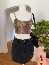 Y2K Snake Print Tank thumbnail 2