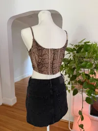 Y2K Snake Print Tank thumbnail 4