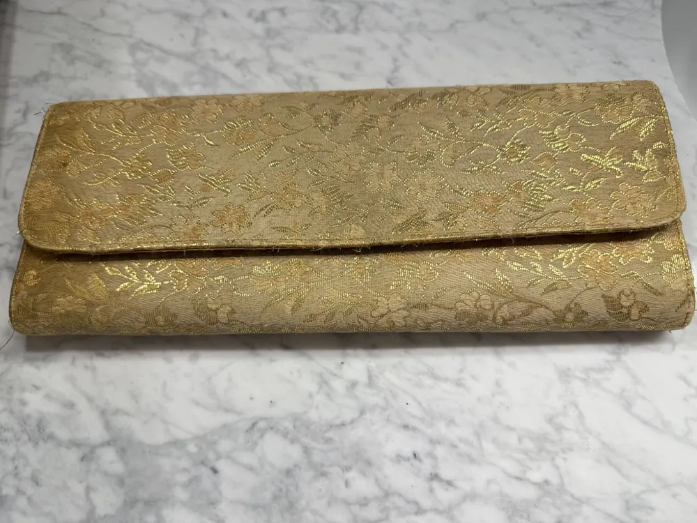 Vintage Gold Clutch photo 1