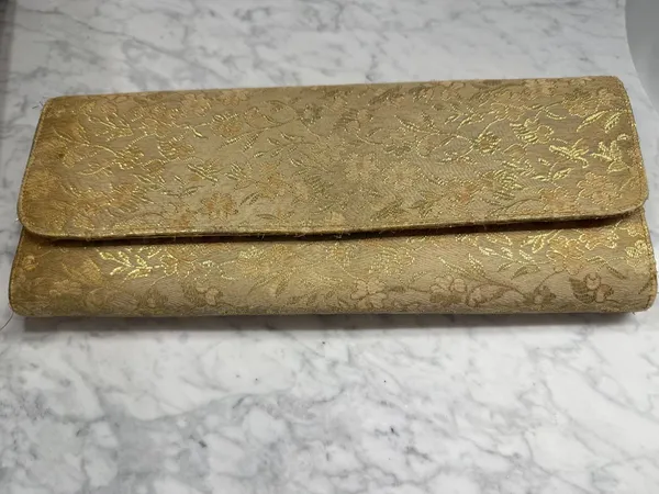 Vintage Gold Clutch