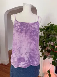 90s Purple Tie-Dye Tank Top thumbnail 4