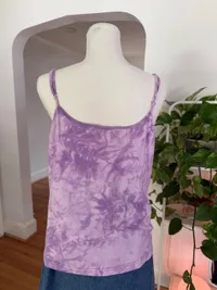 90s Purple Tie-Dye Tank Top thumbnail 6