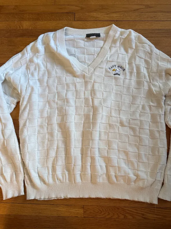 90s East Mecklenburg High School Sweater