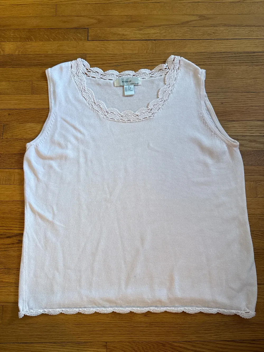2000s Baby Pink Knit Top photo 1