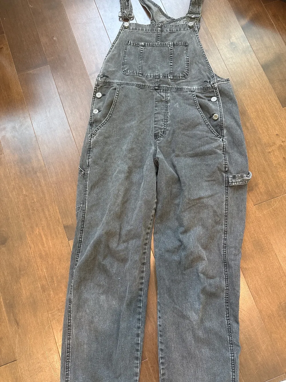 2000s Black Overalls photo 1