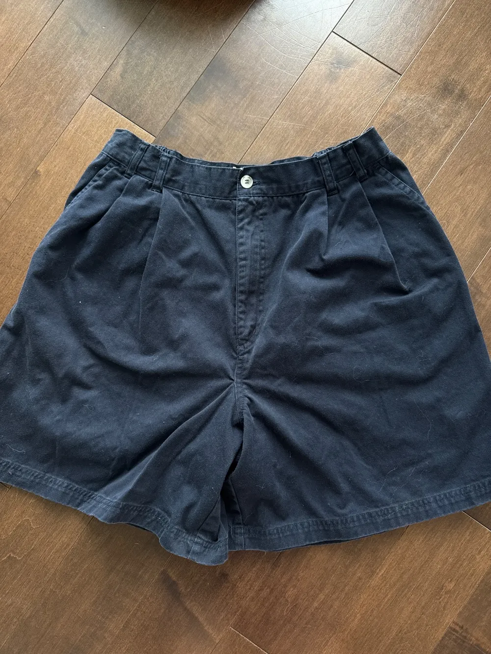 90s Navy Blue Shorts photo 1