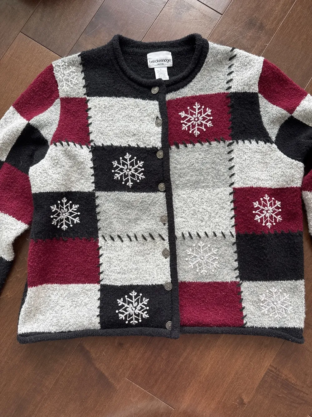 2000s Snowflake Cardigan photo 1