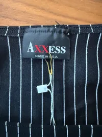 Y2K Pinstripe Fitted Top thumbnail 6