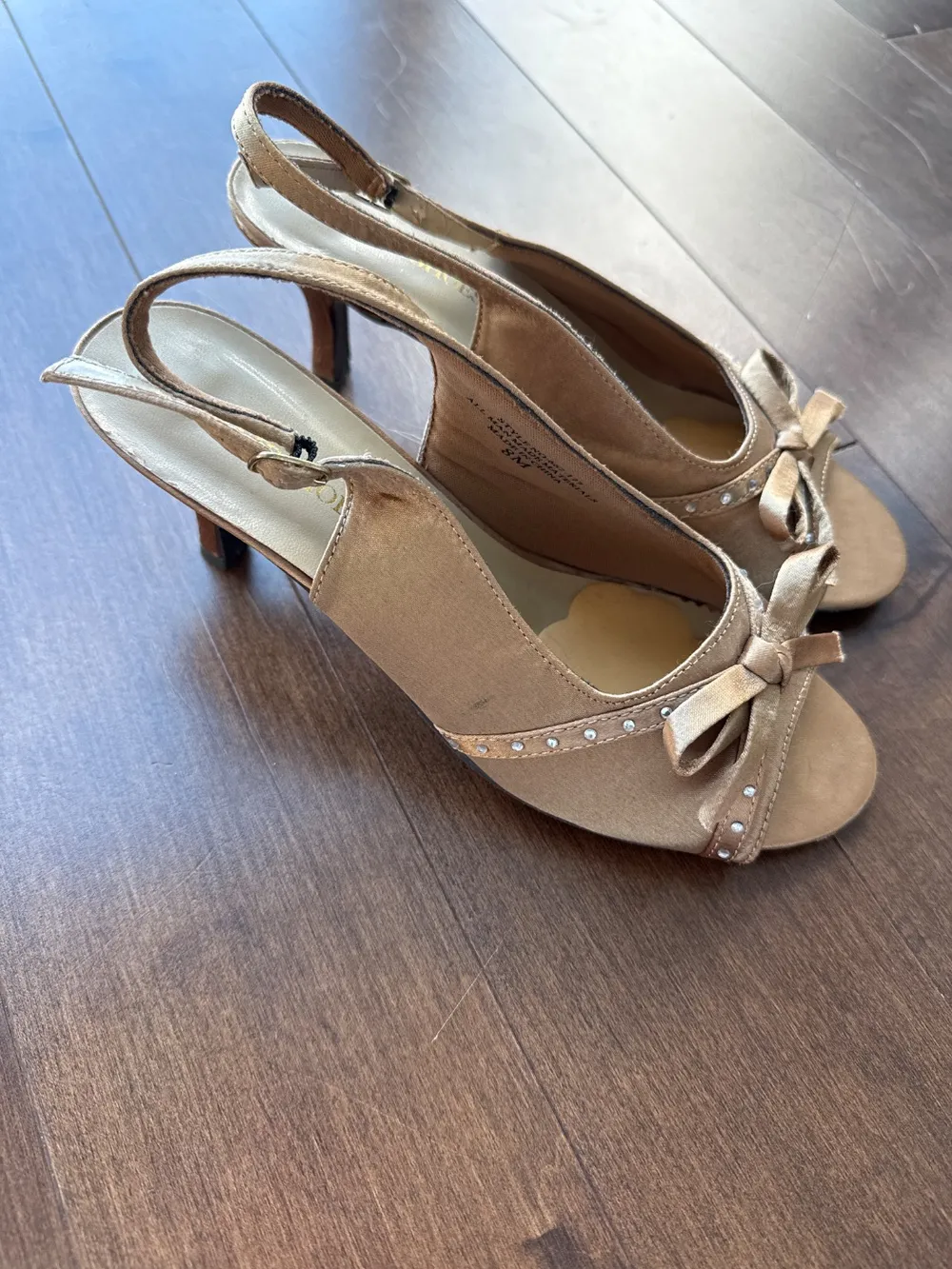 90s Gold Heels photo 1