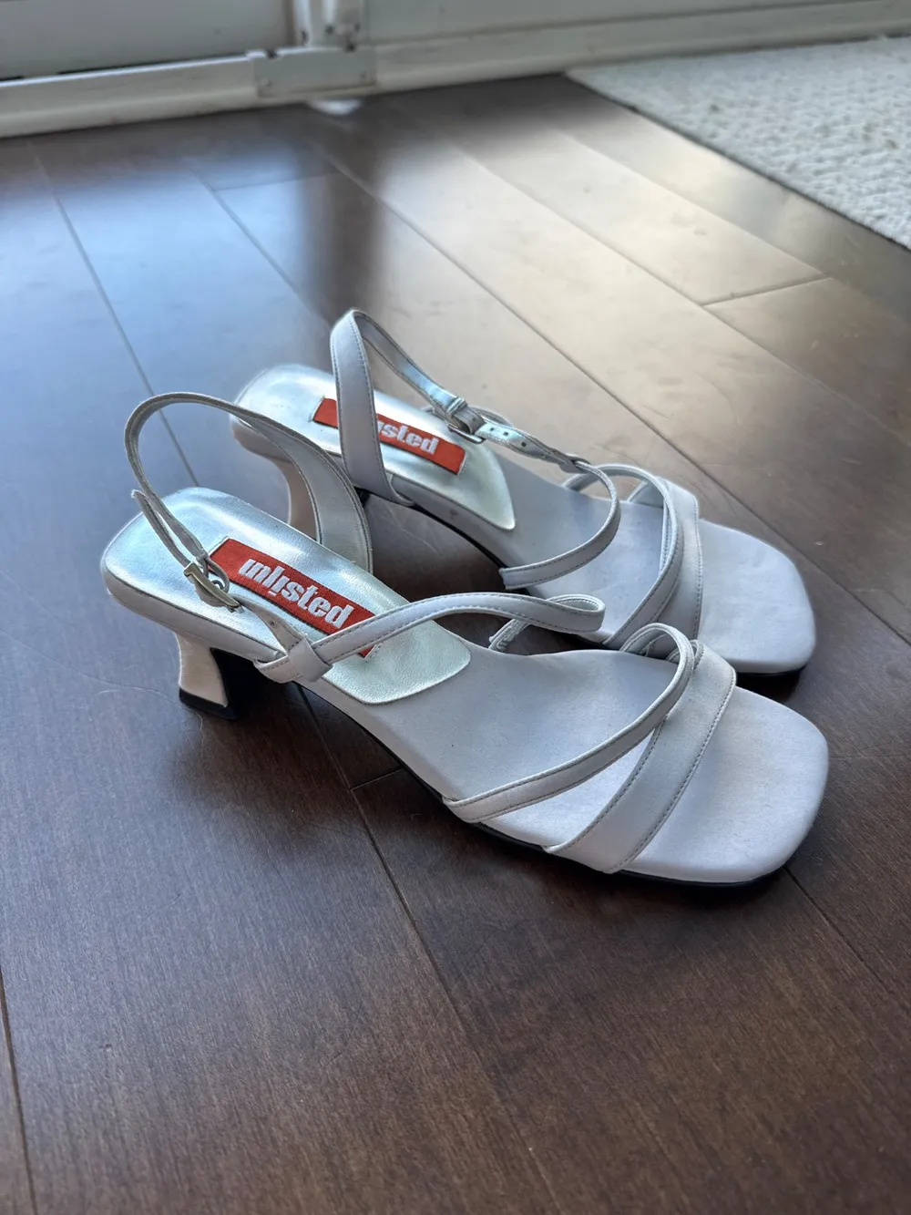 90s Silver Heels photo 1