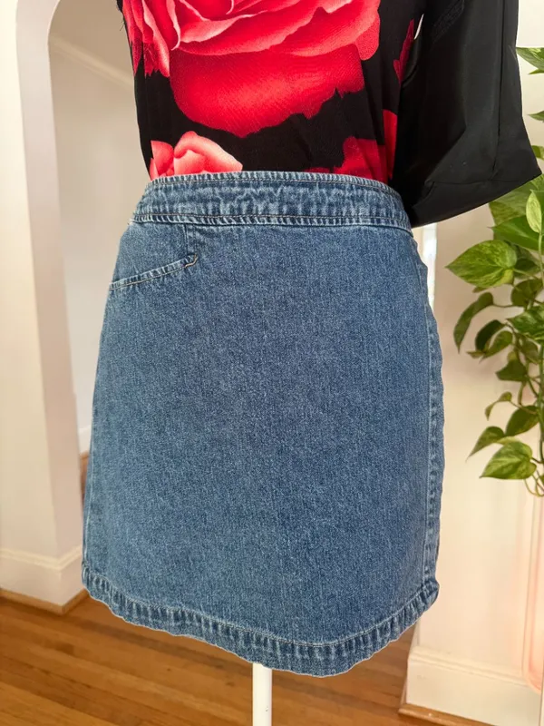 90s American Eagle Denim Skirt