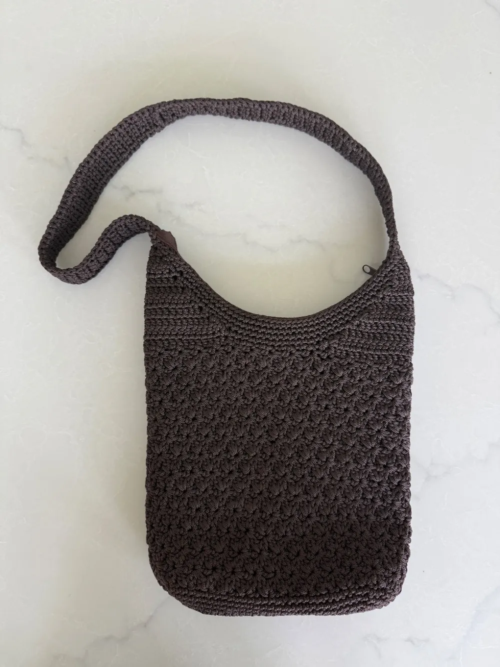 2000s Brown Crochet Bag photo 1