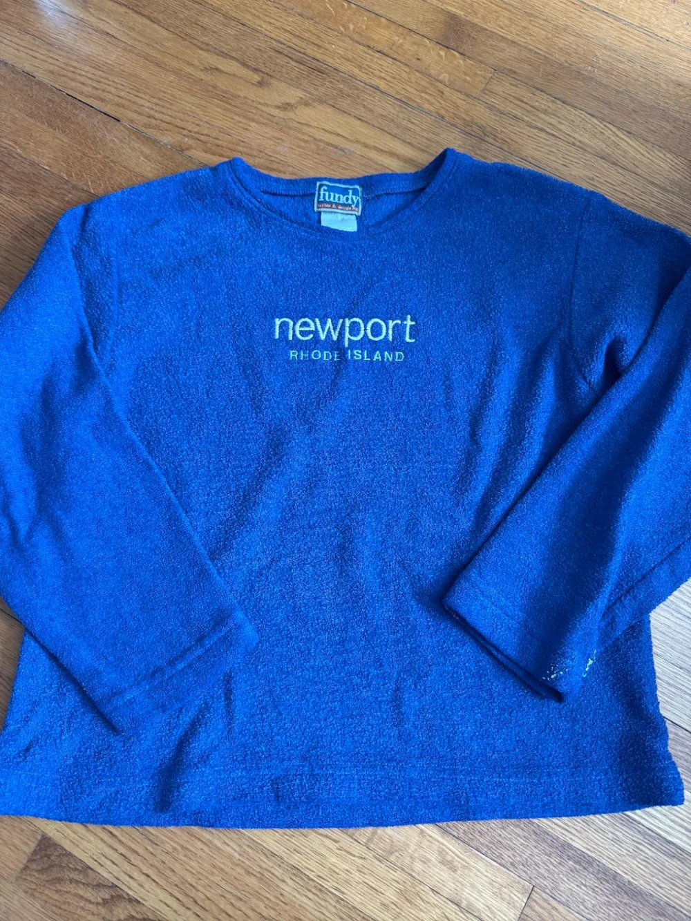 90s Blue Newport, RI Sweatshirt photo 1