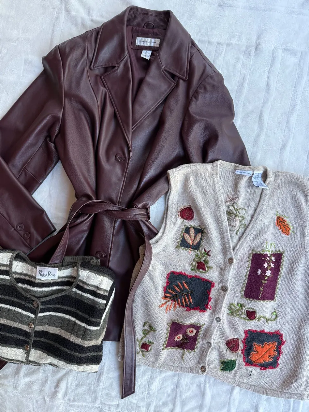 90s Chocolate Brown Lambskin Leather Jacket photo 1