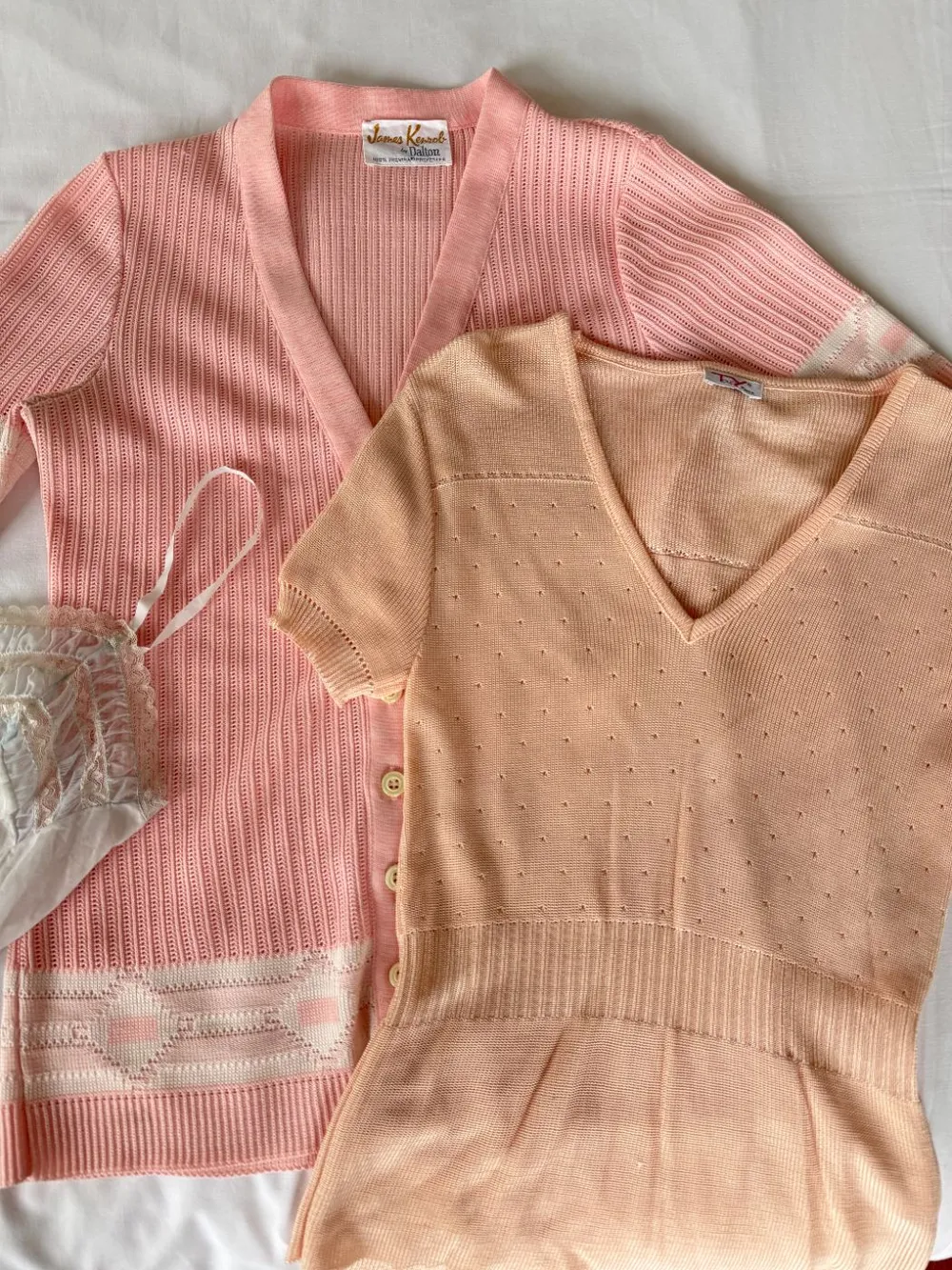 90s Pink Knit Top (Paris) photo 1