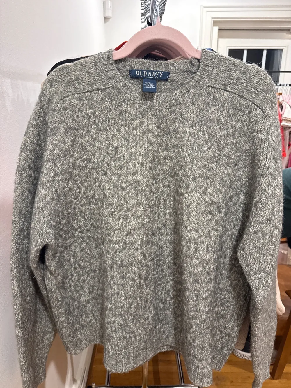 2000s Old Navy Grey Wool Sweater photo 1