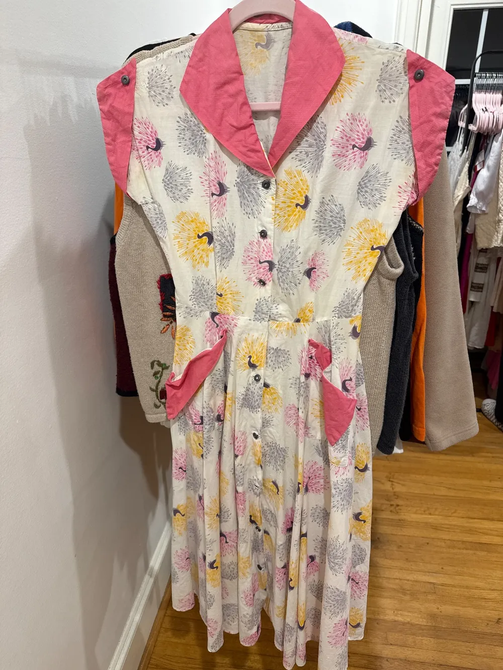 40s/50s Peacock Dress photo 1